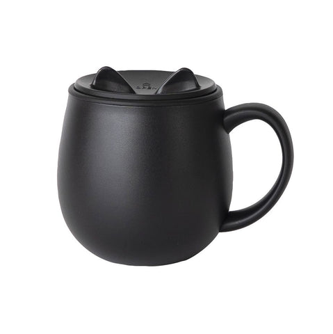 Neko Cat Mug - Black