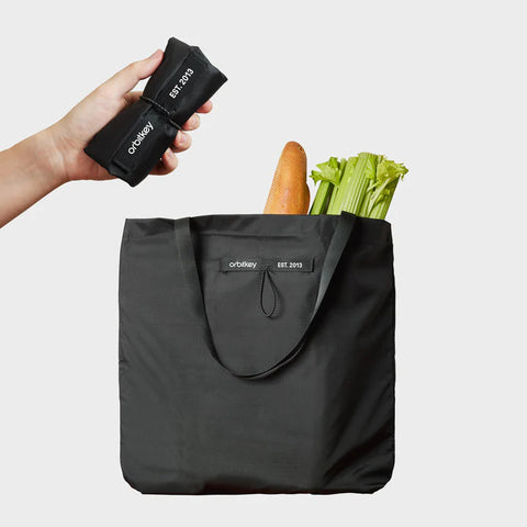 Orbitkey Foldable Tote Bag - Black
