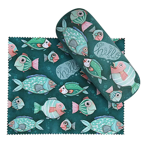 Eyeglass Case - Hello Fish