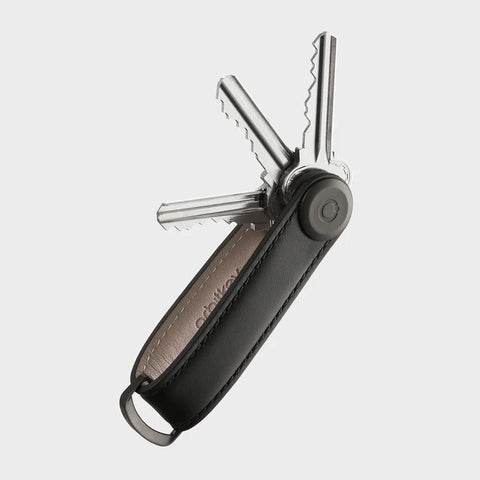 Orbitkey Key Organiser LEATHER - Black