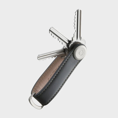 Orbitkey Key Organiser LEATHER - Charcoal