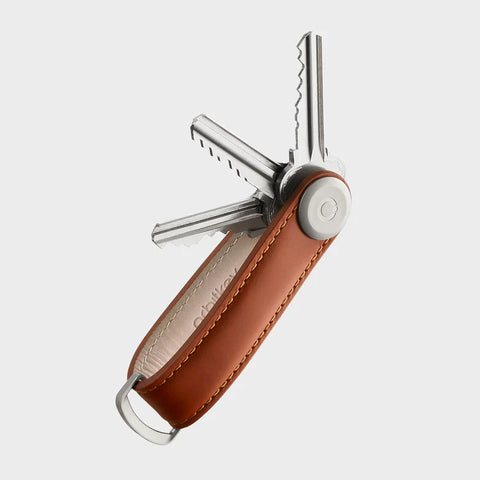 Orbitkey Key Organiser LEATHER - Cognac