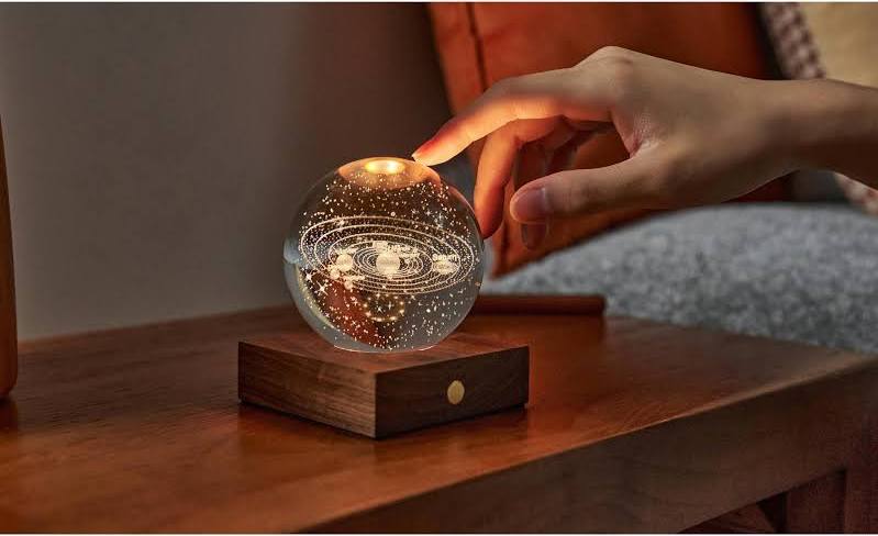 Amber Crystal Light - Solar System