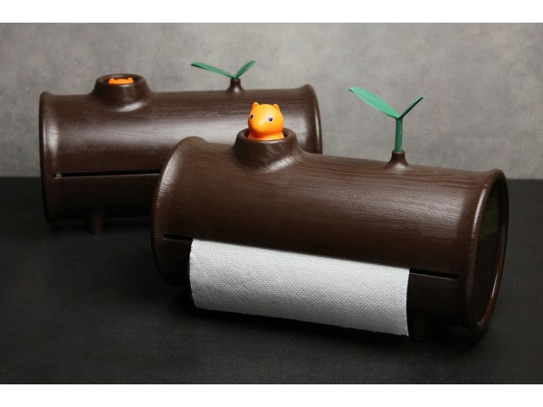 Paper Towel Holder - Log & Roll