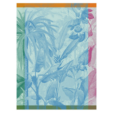 Tea Towel (Le Jacquard Français) - Blue Equateur