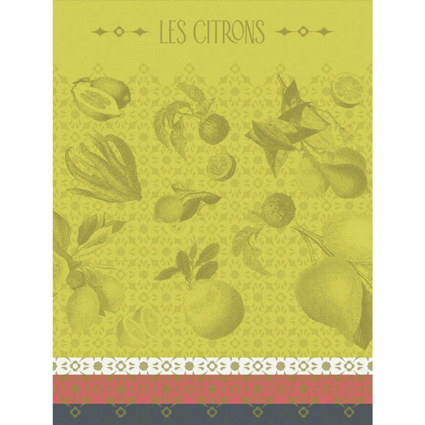 Tea Towel (Le Jacquard Français) - Lemons