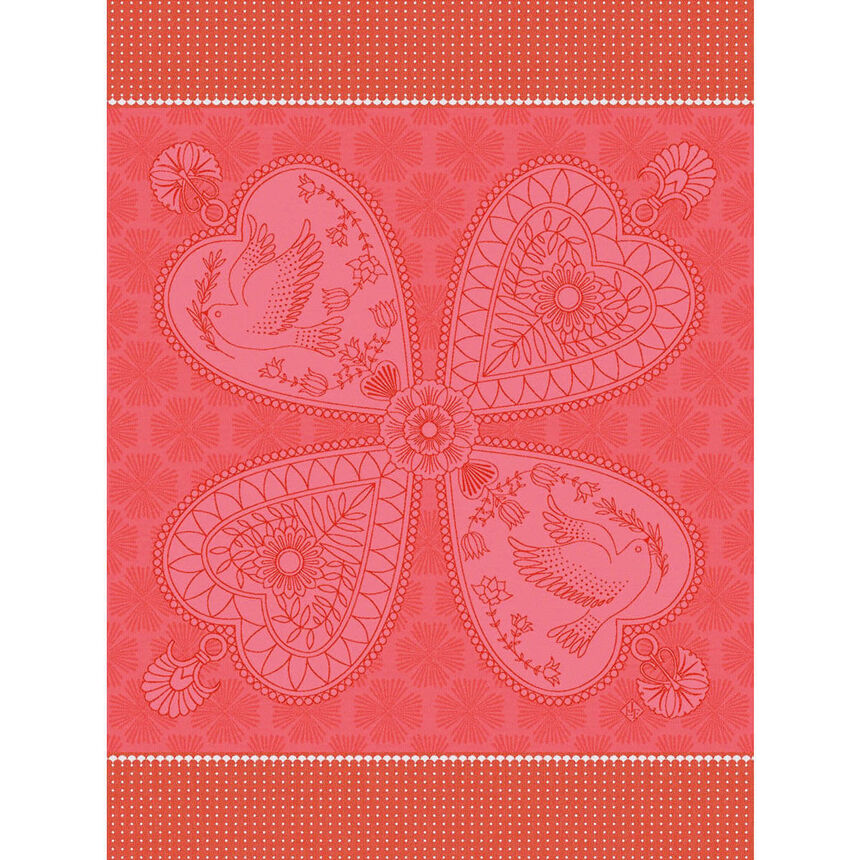 Tea Towel (Le Jacquard Français) - Peace & Love