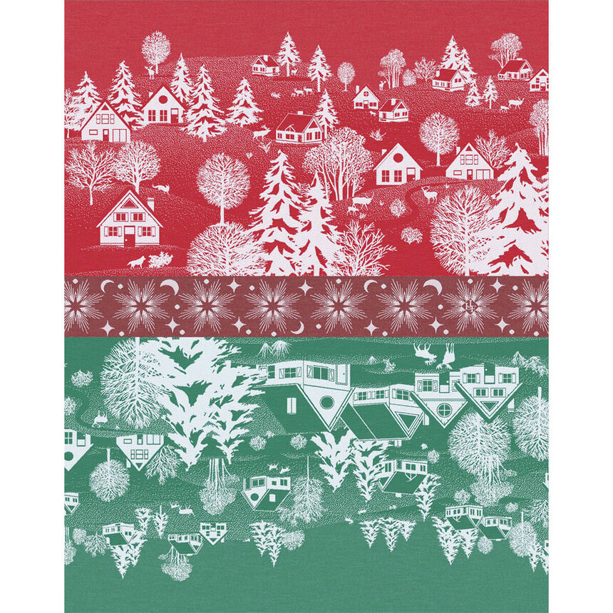 Tea Towel (Le Jacquard Français) - Christmas