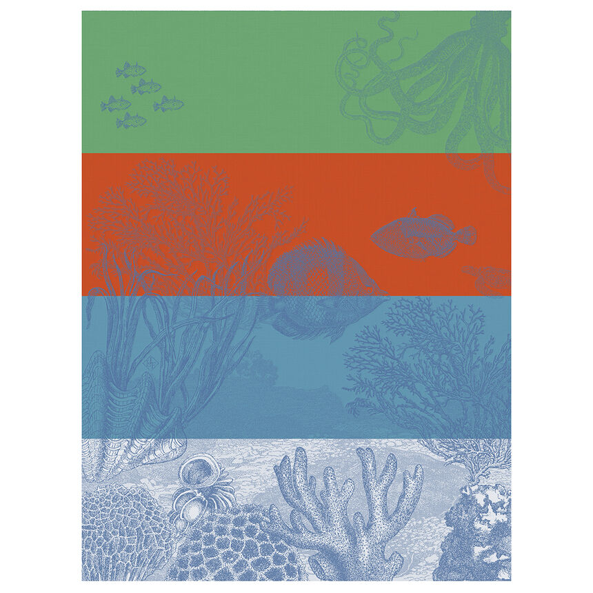 Tea Towel (Le Jacquard Français) - Under the Ocean