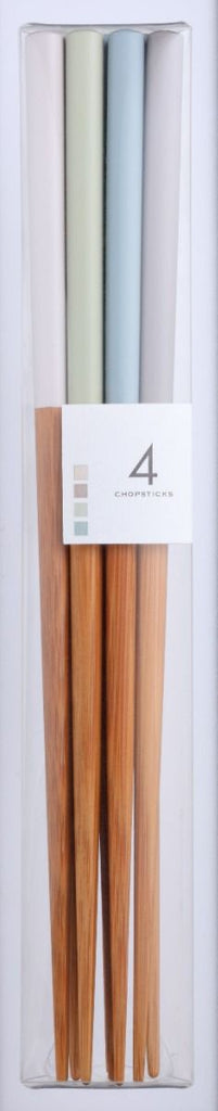 Chopsticks (set of 4 pairs) - Warm Colours