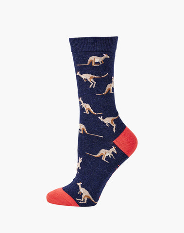 Bamboozld Socks - Kangaroo (Size 2-8)
