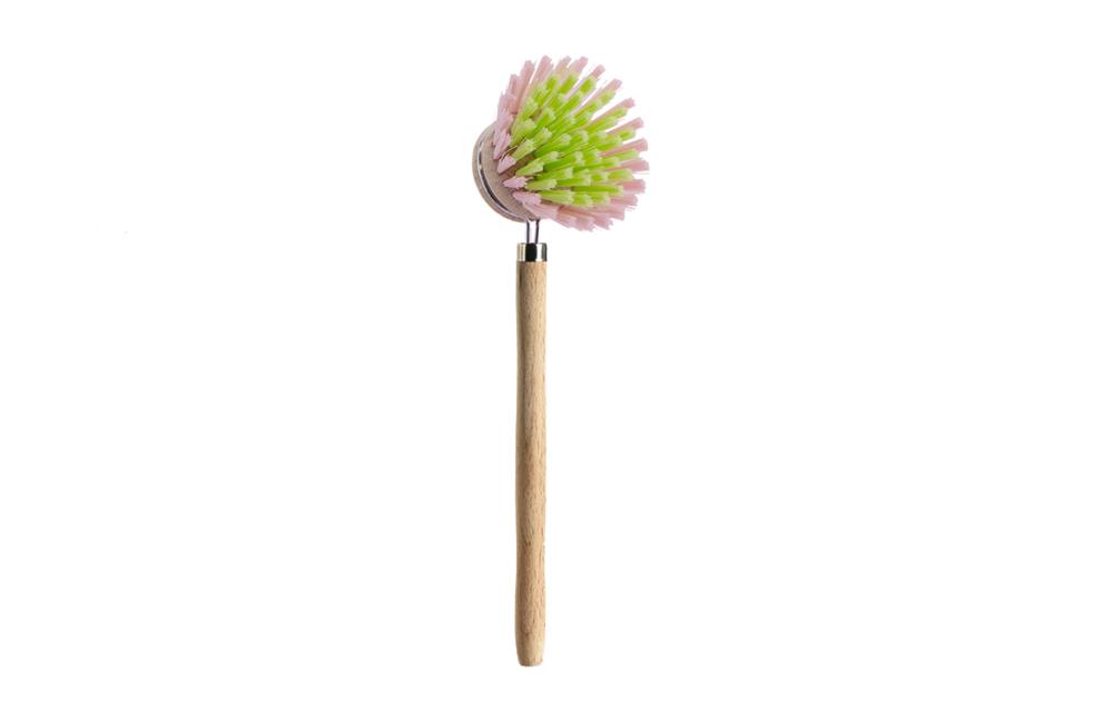 Dish Brush - Rose/Lime