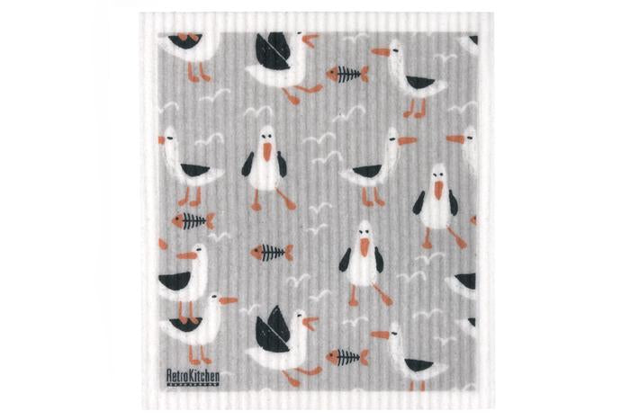 Dishcloth - Seagulls
