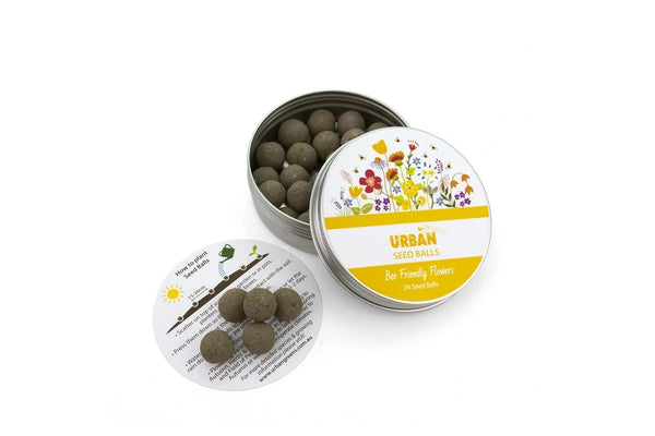 Tin of Seed Balls - Leafy Greens