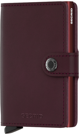 Secrid Miniwallet - Bordeaux