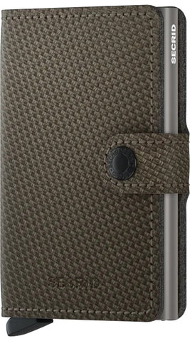 Secrid Miniwallet - Carbon Khaki