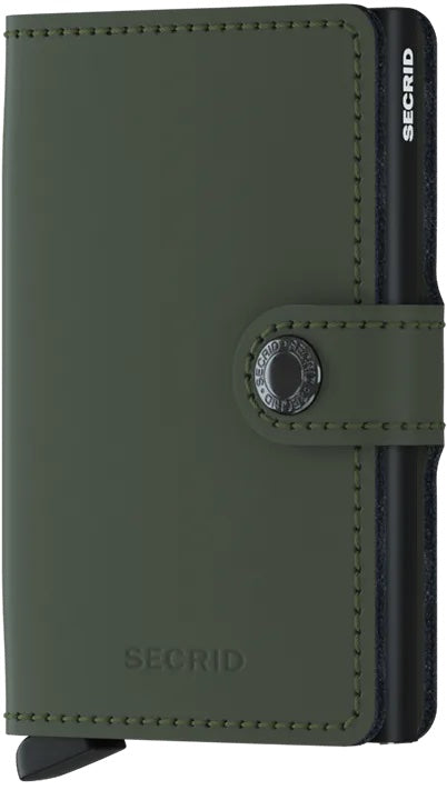 Secrid Miniwallet - Matte Green