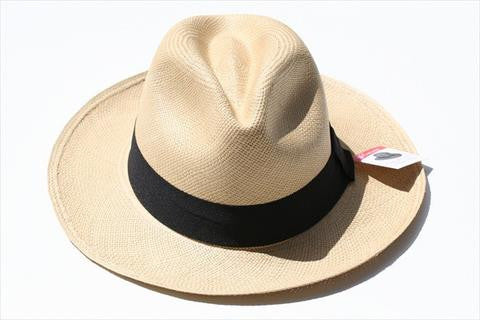 Panama Hat - Fedora style - Tan colour