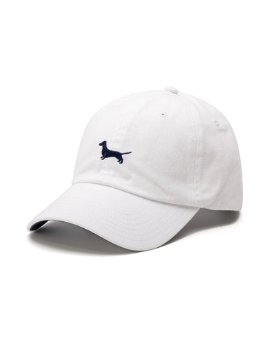 Cap - Sausage Dog (White)